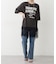 裾レースチュニックTシャツ