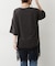 裾レースチュニックTシャツ