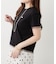 接触冷感チュール切替Tシャツ