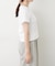接触冷感チュール切替Tシャツ
