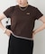 接触冷感チュール切替Tシャツ