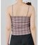 【continuer】カップ付きレースキャミセットレースカーディガン