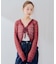 【continuer】カップ付きレースキャミセットレースカーディガン