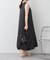 【OTONA】美シルエットノースリバルーンワンピース