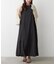 【OTONA】美シルエットノースリバルーンワンピース