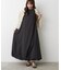 【OTONA】美シルエットノースリバルーンワンピース