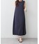 【OTONA】美シルエットノースリバルーンワンピース