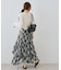 【continuer】ランダムティアードロングスカート