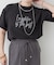 【Tシャツとブラウスの良いとこどり】アソート大人ブラウスＴ