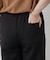 スウェット素材なの？！綺麗見えダンボールセミワイドパンツ