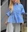 【ANOTHER BRANCH】シャーリングパフスリーブブラウス