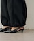 【continuer】キラキラロゴのスウェットパンツ