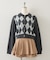 【ANOTHER BRANCH】アーガイル襟ニット