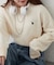 【U.S. POLO ASSN.】スエットライクニットプルオーバー