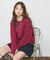 【U.S. POLO ASSN.】スエットライクニットプルオーバー