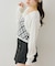 【continuer】フェイクファー付キャミ&ボレロニットセット