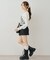 【continuer】フェイクファー付キャミ&ボレロニットセット