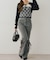 【continuer】フェイクファー付キャミ&ボレロニットセット