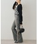 【continuer】フェイクファー付キャミ&ボレロニットセット