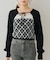 【continuer】フェイクファー付キャミ&ボレロニットセット