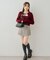 【continuer】フェイクファー付キャミ&ボレロニットセット