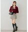 【continuer】フェイクファー付キャミ&ボレロニットセット