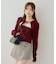 【continuer】フェイクファー付キャミ&ボレロニットセット