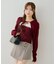 【continuer】フェイクファー付キャミ&ボレロニットセット