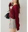 【continuer】フェイクファー付キャミ&ボレロニットセット