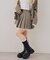 【ANOTHER BRANCH】【セットアップ対応可】裾レースプリーツスカート