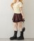 【continuer】レースアップレイヤー風トップス