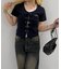 【continuer】レースアップレイヤー風トップス