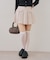 【ANOTHER BRANCH】ラメツイードプリーツスカパン