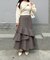 【continuer】アシンメトリーマーメイドスカート