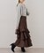 【continuer】アシンメトリーマーメイドスカート