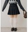 【continuer】チャーム付プリーツミニスカート