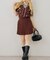 【continuer】金釦レイヤー風セットアップ