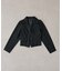 【continuer】【セットアップ対応可】バックレースアップショートジャケット