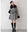 【continuer】フェイクファー付2wayミドルコート