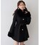 【continuer】フェイクファー付2wayミドルコート