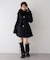 【continuer】フェイクファー付2wayミドルコート