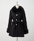 【continuer】フェイクファー付2wayミドルコート