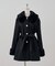 【continuer】フェイクファー付2wayミドルコート