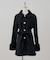 【continuer】フェイクファー付2wayミドルコート