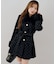 【continuer】フェイクファー付2wayミドルコート