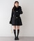 【continuer】フェイクファー付2wayミドルコート