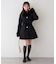【continuer】フェイクファー付2wayミドルコート