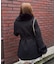 【continuer】フェイクファー付2wayミドルコート