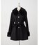 【continuer】フェイクファー付2wayミドルコート