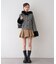【continuer】フェイクファー付ショートダッフルコート